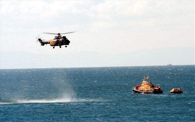 Αερομεταφορά σοβαρά τραυματισμένου Τούρκου ναυτικού