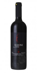 Το κόκκινο κρασί Kleoni της οινοποιίας Λαυκιώτη. 