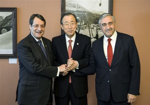 Αξιοποιήστε τη θετική δυναμική, το μήνυμα του ΓΓ του ΟΗΕ σε Αναστασιάδη-Ακιντζί