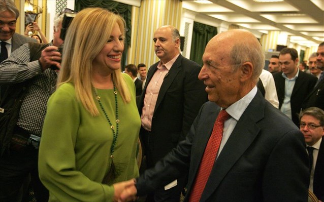 Συνάντηση Φ. Γεννηματά – Κ. Σημίτη