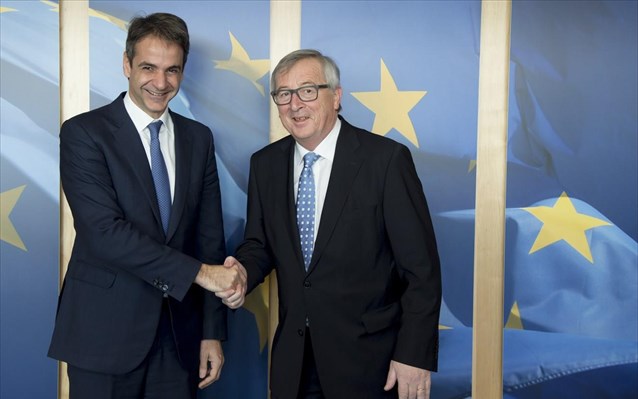 Ικανοποίηση στη Ν.Δ. από τις επαφές του Κυρ. Μητσοτάκη στις Βρυξέλλες
