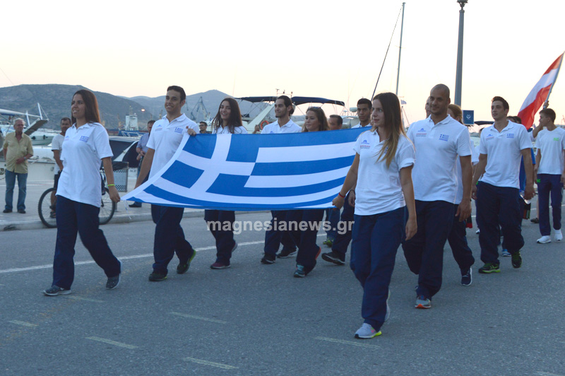 Τα μέλη της ελληνικής αποστολής που θα λάβουν μέρος στο Παγκόσμιο Πρωτάθλημα Τεχνικής Κολύμβησης. 