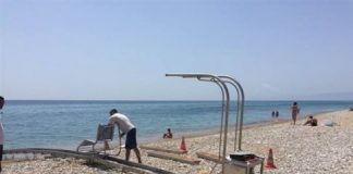 Ασυνείδητοι αχρήστευσαν την πρόσβαση των ΑμΕΑ σε πλαζ της Κεφαλονιάς