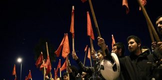 Στην αμερικανική πρεσβεία η πορεία – Ένταση έξω από το Πολυτεχνείο