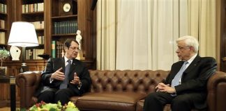 Πρόεδρος προς Αναστασιάδη: Οι κοινές μας κόκκινες γραμμές βασίζονται στο Δίκαιο