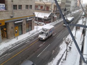 Η Ιάσονος με ελάχιστη κίνηση στις 8 περίπου το πρωί