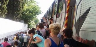 Ακινητοποιήθηκε συρμός του ΗΣΑΠ
