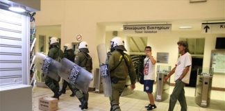 Ελεύθεροι 13 από τους 14 προσαχθέντες για τα επεισόδια στην πορεία για την Ηριάννα