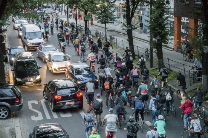 Critical Mass event in Berlin