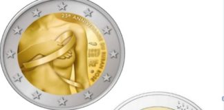 Συλλεκτικό 2ευρω για τη μάχη κατά καρκίνου του μαστού