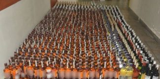Ανακαλύφθηκε παράνομο εργαστήριο παρασκευής αλκοολούχων ποτών