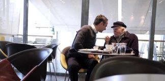 Ο Κυριάκος Μητσοτάκης ήπιε καφέ με τον Μανώλη Γλέζο