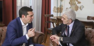 Με τον Γ. Μπουτάρη συναντήθηκε ο Πρωθυπουργός