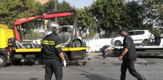Αυτοκίνητο έπεσε σε περίπτερο, τραυματίστηκε ο υπάλληλος