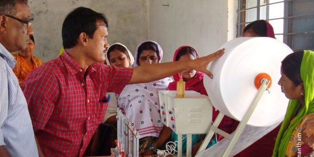 servietes PadMan Challenge