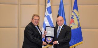 Συνάντηση Π. Καμμένου με τον Εσθονό υπουργό Άμυνας