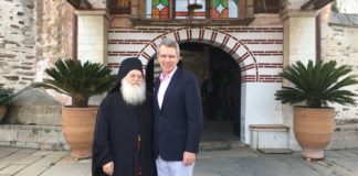 Πάιατ: Εντυπωσιασμένος από Βατοπέδι και Αγιον Ορος