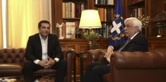 Στο Προεδρικό η πρώτη τοποθέτηση Τσίπρα για τη συμφωνία στο Eurogroup