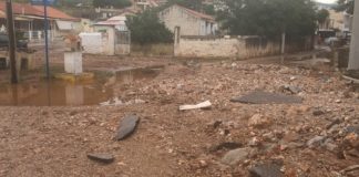 Εξαφανίστηκε ο δρόμος στη Μάγουλα