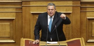 Π. Καμμένος: Δεν αποχωρούμε από την κυβέρνηση, δεν θα ψηφίσουμε τη συμφωνία αν έρθει στη Βουλή