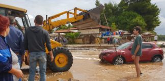 Χαλκιδική: Ζημιές από τη σφοδρή βροχόπτωση (video)
