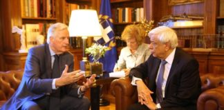 Μπαρνιέ: Συμμεριζόμαστε το πένθος του ελληνικού λαού