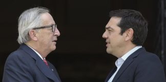 Επιστολή Γιούνκερ σε Τσίπρα: «Στεκόμαστε στο πλευρό των Ελλήνων»