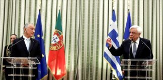 Ευχές Πορτογάλου προέδρου σε Πρ. Παυλόπουλο για την έξοδο από τα μνημόνια
