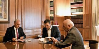 Συνάντηση Αλ. Τσίπρα με Χρ. Ζερεφό – Ευθ. Λέκκα: «Πρέπει να αναβαθμίσουμε τα μοντέλα πολιτικής προστασίας»
