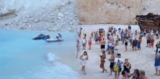 Έπεσε βράχος στο Ναυάγιο στη Ζάκυνθο -Τρεις τραυματίες, φόβοι για αγνοούμενους