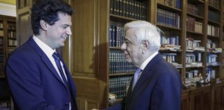 Συνάντηση του ΠτΔ με τον καθηγητή του ΜΙΤ, Κ. Δασκαλάκη