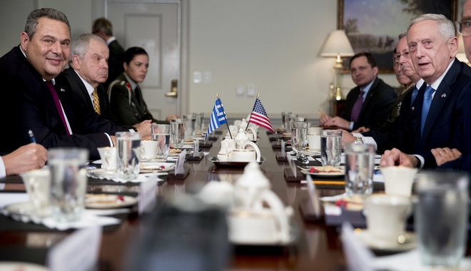 Jim Mattis, Panagiotis Kammenos