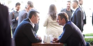 Τη στήριξη της ΝΔ στον Τζιτζικώστα επανέλαβε ο Μητσοτάκης