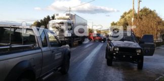 Αλιβέρι: Ακινητοποιημένα αυτοκίνητα και φορτηγά, λόγω πάγου