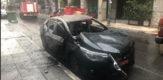 Μαχαίρωσαν άνδρα στη συμβολή των οδών Σόλωνος και Ασκληπιού