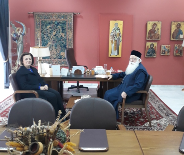 ΣΥΝΑΝΤΗΣΗ ΜΕ ΜΗΤΡΟΠΟΛΙΤΗ ΔΗΜΗΤΡΙΑΔΟΣ