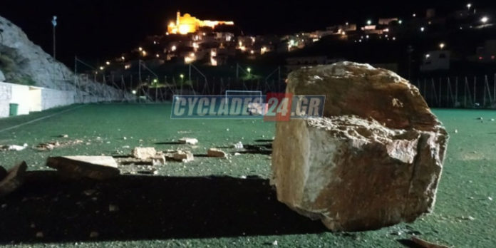 syros-ghpedo-vraxos-katolisthisi