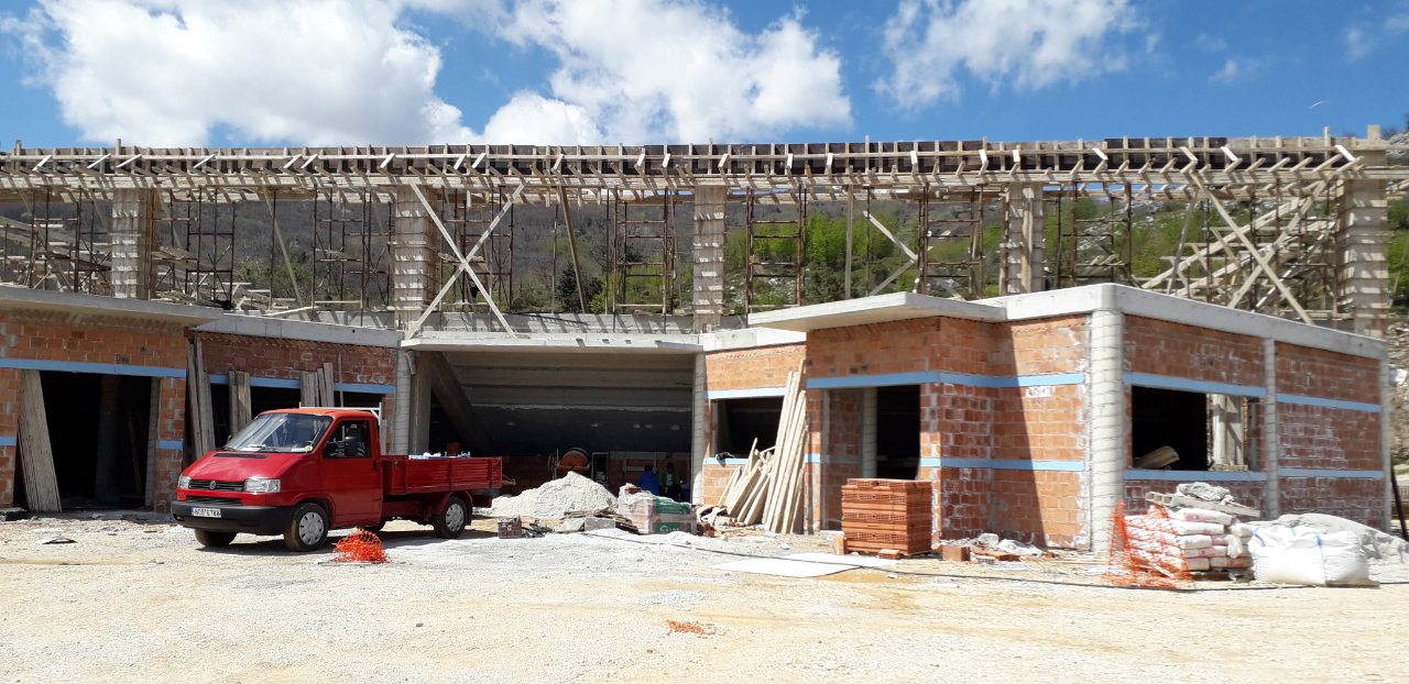 Συνεχίζονται οι εργασίες στο έργο κατασκευής κλειστού γυμναστηρίου στο Δ. Ζαγοράς –Μουρεσίου