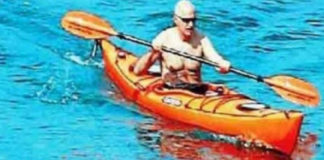 Περιπέτεια με το κανό για τον Γιώργο Παπανδρέου: Επεσε σε μπουρίνι με μεγάλα κύματα