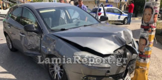 Τον εμβόλισε και τον… πέταξε στην κολόνα