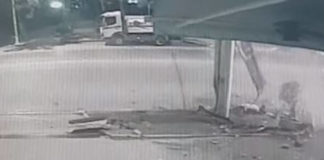 Βίντεο ντοκουμέντο με αυτοκίνητο που «καρφώθηκε» σε βενζινάδικο