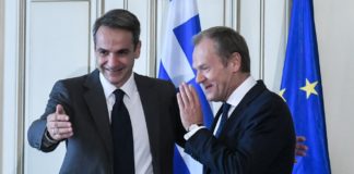 Τετ α τετ Μητσοτάκη – Τουσκ: Επί τάπητος οι τουρκικές προκλήσεις