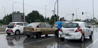 Καραμπόλα επτά οχημάτων