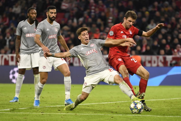 Bayern Munich vs Olympiacos Piraeus