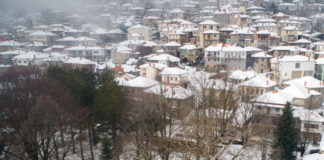 Σε χαμηλά επίπεδα η χιονοκάλυψη πριν τη «Ζηνοβία»