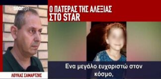 Συνεχίζεται ο Γολγοθάς της μικρής Αλεξίας που δέχθηκε αδέσποτη σφαίρα: «Λέει μόνο μπαμπά και μαμά»