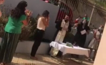 Παραλήρημα ιερέα για τις μάσκες σε αγιασμό νηπιαγωγείου