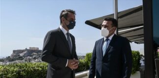 Η ανάπτυξη της οικονομικής συνεργασίας στο επίκεντρο της συνάντησης Μητσοτάκη-Ζάεφ