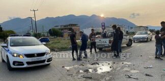 Αγροτικό παραβίασε STOP και τραυμάτισε σοβαρά 40χρονο δικυκλιστή