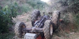 Σκοτώθηκε πατέρας τριών παιδιών με το τρακτέρ που οδηγούσε